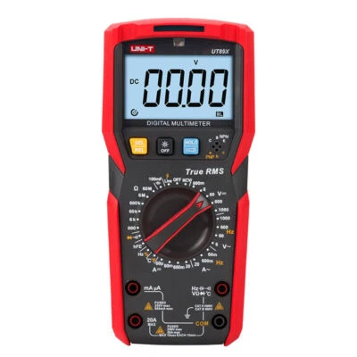 UNI-T UT89X/UT89XD NVC Digital Multimeter 1000V 20A AC/DC True RMS 3 5/6 Bit