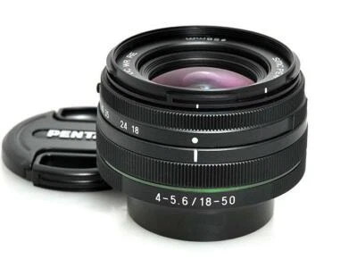 Pentax smc PENTAX-DA L 18-50mm F4-5.6 DC WR RE Zoom Lens Excellent Japan F/S - Image 1 of 3