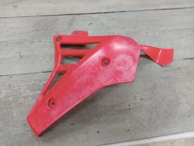 Yamaha TRI-Z 250 1985 1986 cubierta roja con cuchara de radiador ytz250 OEM original Foto 1 de 3