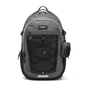 NATIONAL GEOGRAPHIC BRAVE BACKPACK 30L N251ABG570 GREY UNISEX BACKPACK - Picture 1 of 11