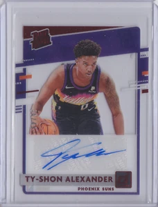 Ty-Shon Alexander 2020-21 Clearly Donruss Rated Rookie Autograph Red #/49 - Picture 1 of 2