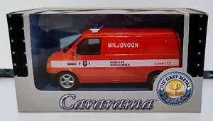 Cararama - Vehículo de emergencia Miljovogn (rojo) - Modelo de coche fundido a presión escala 1:43 - Imagen 1 de 1
