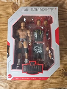 WWE LA Knight Ultimate Edition 23 Mattel Wrestling Action Figure Toy New - Picture 1 of 6