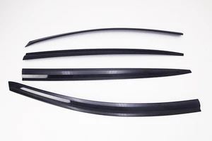 Smoke Tinted weather shields 4pcs for 2017 ~ 2018 KIA New Cerato Hatch 5door - Picture 1 of 12