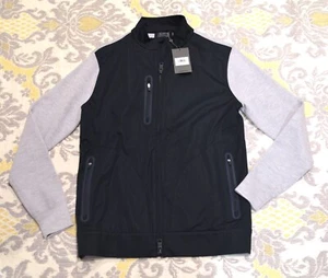 NWT G/FORE blue gray golf windbreaker Jacket Men's SMALL S $250 - Picture 1 of 4