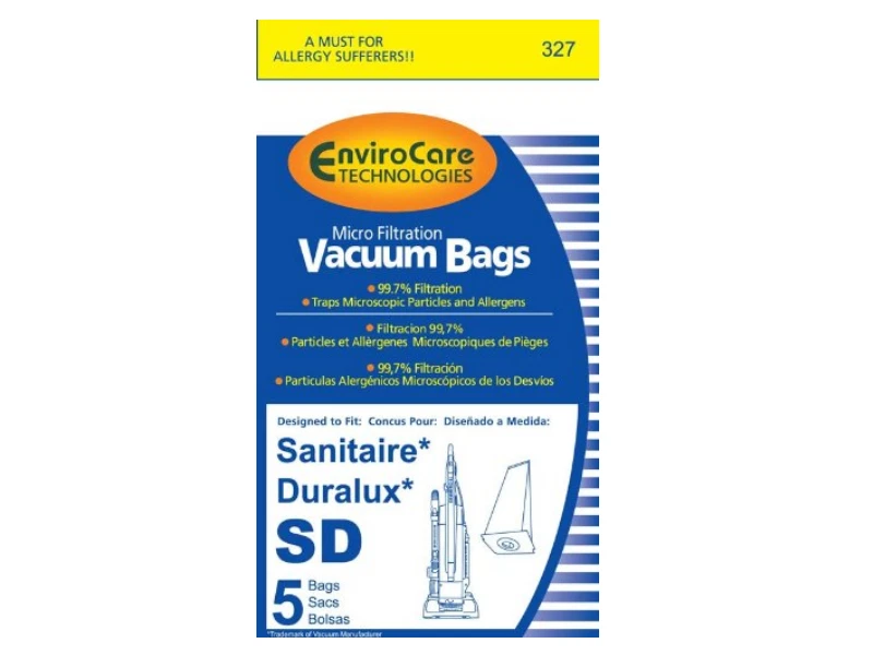 Eureka SD Bags Micro Allergen Type Vac 63262B-10, 327 SC9150 SC9180 [20 Bags] - Image 1 of 1