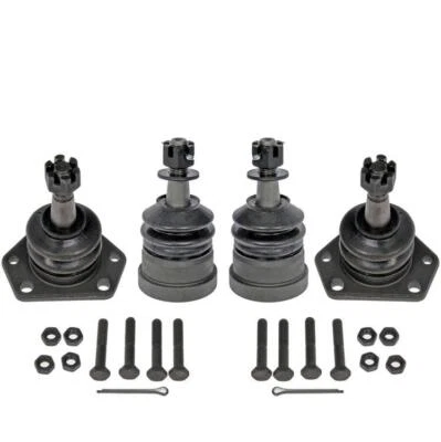 Kit de juntas esféricas inferiores superiores dianteiras 4 peças para Chevrolet Corvette 1984-1996 - Imagem 1 de 4