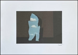 RENÉ MAGRITTE * L'ombre céleste * 50 x 70 cm * signed lithograph * limited - Picture 1 of 8