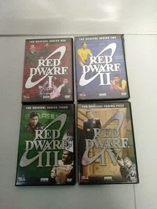 Red Dwarf  Series 1 ,2,3,4 (Seasons 1 - 4 ) DVD - Picture 1 of 10