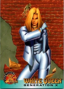 X-men 1996 Fleer XMEN #38 WHITE QUEEN - Picture 1 of 2