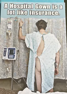 Get Well Soon, Funny, Butt Cheek Showing, Greeting Card - Picture 1 of 4