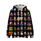 Kids Stumble Guys 3D Print Hoodies Sweatshirt Casual Baggy Jumper Tops Pullovers