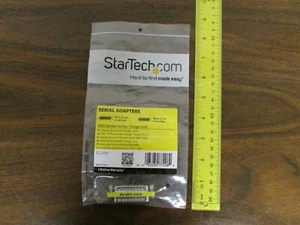 StarTech GC25SM DB25 25 PIN Serial RS232 Slimline Gender Changer Male-Male New - Picture 1 of 2