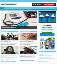 Health insurance website
