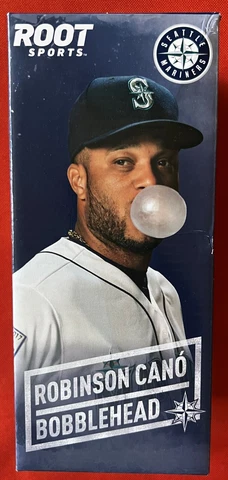 2017 Seattle Mariners Robinson Cano Bubble Gum Bobblehead Root Sports MLB -SGA Cover
