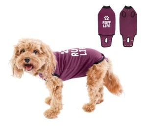 Valley Pets LLC Maroon Belly Guard Size L - Protective Dog Cloths/Gear - Picture 1 of 9