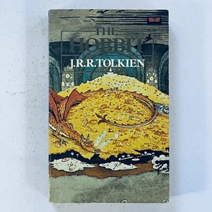 Fantasy The Hobbit J. R. R. Tolkien Unwin 1981 Paperback 4th Edition - Picture 1 of 14