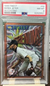 1996 Topps Finest - #92 Derek Jeter - Picture 1 of 2