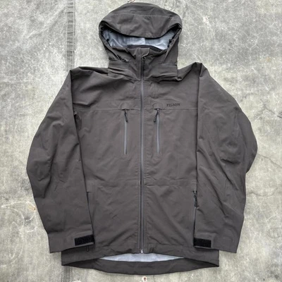 Filson Neoshell Reliance Raven Dark Gray Polartec Jacket - Image 1 of 4