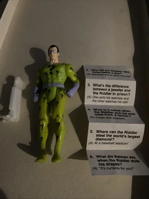 Figura The Riddler 1989 Vintage Original Toy Biz DC Super Powers Excelente Estado Foto 1 de 4