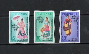 S7812 Philippinen 1974 Kostüme, UPU 3v.   MNH - Bild 1 von 1