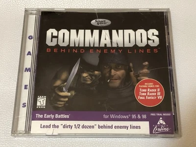 Commandos: Behind Enemy Lines (1998, MS Windows 9x/XP PC) - Image 1 of 4