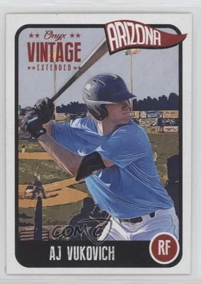 2020 Onyx Vintage Extended AJ Vukovich #VEAV - Image 1 of 2
