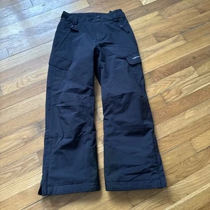 Obermeyer Snow Pants Teen Black Skiing Snow Boarding Size S - Picture 1 of 5