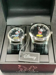Disney Mickey & Minnie Mouse His Her Watch Set -NEW - Picture 1 of 5