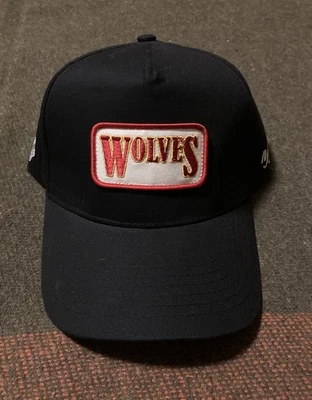 Darc Sport Wolves Hat Cap Strap Back Wolf Limited Edition Trucker Patch Black - Image 1 of 4