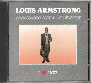 LOUIS ARMSTRONG - AMBASSADOR SATCH - AT NEWPORT - CD (OTTIME CONDIZIONI) - Imagen 1 de 2