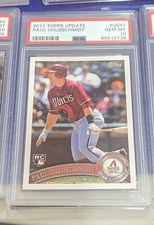2011 Topps Update Paul Goldschmidt RC #US47 PSA 10 GEM MT Rookie Card