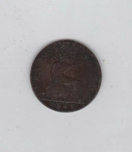 1861 GREAT BRITAIN VICTORIA HALF PENNY VERY NICE FREE SHIPPING! - Picture 1 of 2