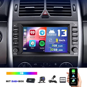 Für Mercedes-Benz A/B Klasse/Vito W169 W639 W245 Android 14.0 Autoradio GPS DAB+ - Bild 1 von 18
