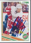 Detroit Red Wings DAN CLEARY Signed Card