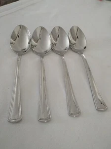 Reed & Barton Select Palladian Stainless Teaspoons Set of 4 - Picture 1 of 7