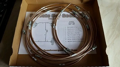 Juegos de tubos de freno Ford Capri MK1 Kunifer Foto 1 de 2