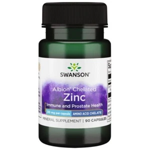 SWANSONS ALBION CHELIERTES ZINK 30 MG 90 KAPSELN IMMUNITÄTSSCHUB GESUNDHEIT - Bild 1 von 1