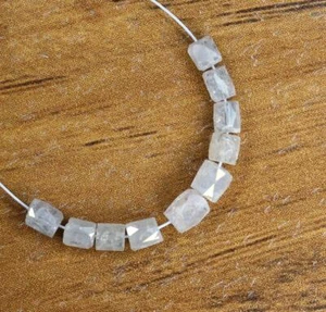 Natural White loose Tube Shape diamond polsihed diamond beads 1.5-2.5mm 2.0ct - Picture 1 of 4