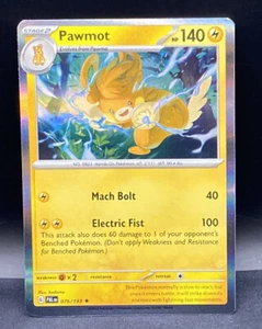 Pokemon TCG Karte Pawmot 076/193 Holo Rare SV02 Paldea Evolved NM Fresh Pull - Bild 1 von 2