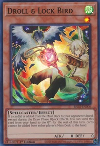 1X NM Droll & Lock Bird (Alt. Art) - RA02-EN006 - Super Rare 1st Edition - Picture 1 of 1