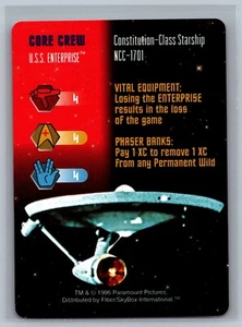 Fleer Skybox Star Trek The Card Game CCG U.S.S. Enterprise TCG - Picture 1 of 2