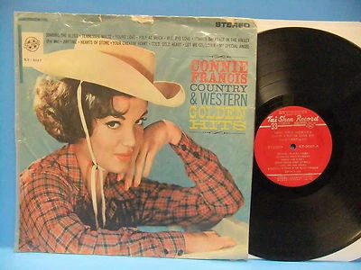 Connie Francis Country & Western Golden Hits Import 1960 Tai Shen Record KT 3027 - Image 1 of 3