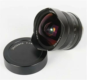 7artisans 7.5mm F2.8 Fisheye Wide Angel Lens for Panasonic GH5 Olympus M4/3 MFT - Picture 1 of 12