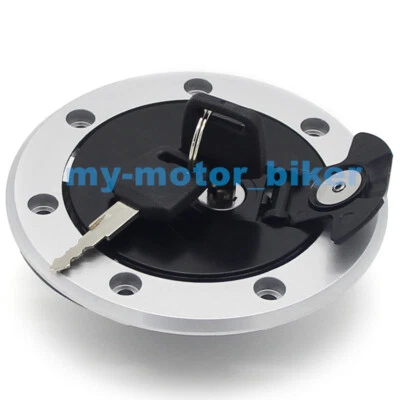 Juego de llaves de tapa de tanque de combustible para Kawasaki ZR750 ZR-7 1999-2003 / ZR-7S 2001-2005 Foto 1 de 4