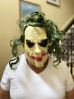 Joker Mask Movie Batman The Dark Knight Horror Clown Cosplay Latex Mask NWOT