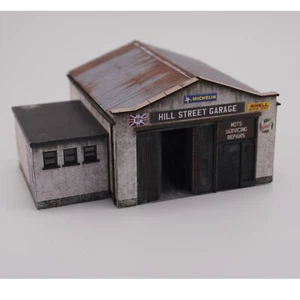 BACKSTREET GARAGE FOR OO GAUGE 1:76 MODEL RAILWAY - KX112-OO - Picture 1 of 8