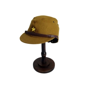 Panese Militar Ejército Oficial Sombrero Lana Comando de Campo Gorra Retro Segunda Guerra Mundial - Imagen 1 de 4