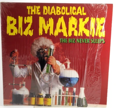 The Diabolical Biz Markie ‎– The Biz Never Sleeps 1989 Us Orig (NM-/NM-)##1191 - Image 1 of 4