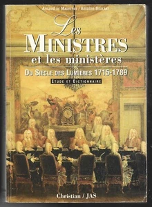 LES MINISTRES ET LES MINISTERES DU SIECLE DES LUMIERES . 1715 - 1789 - Picture 1 of 1